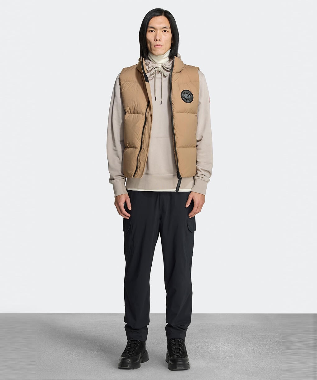 ローレンス パッファー ベスト ブラックレーベル(2804MB)｜カナダ