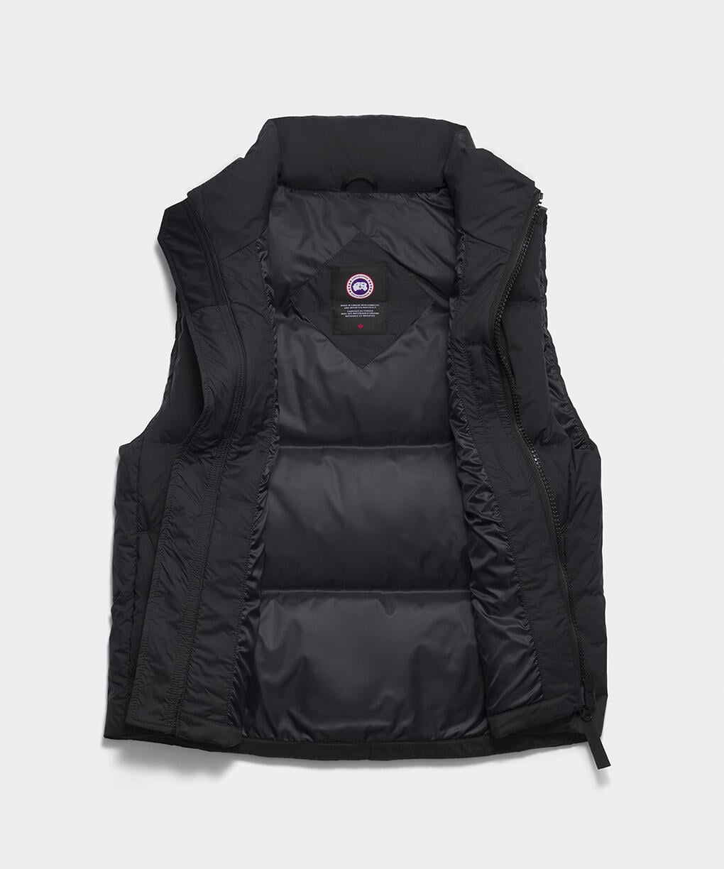ローレンス パッファー ベスト ブラックレーベル(2804MB)｜カナダ
