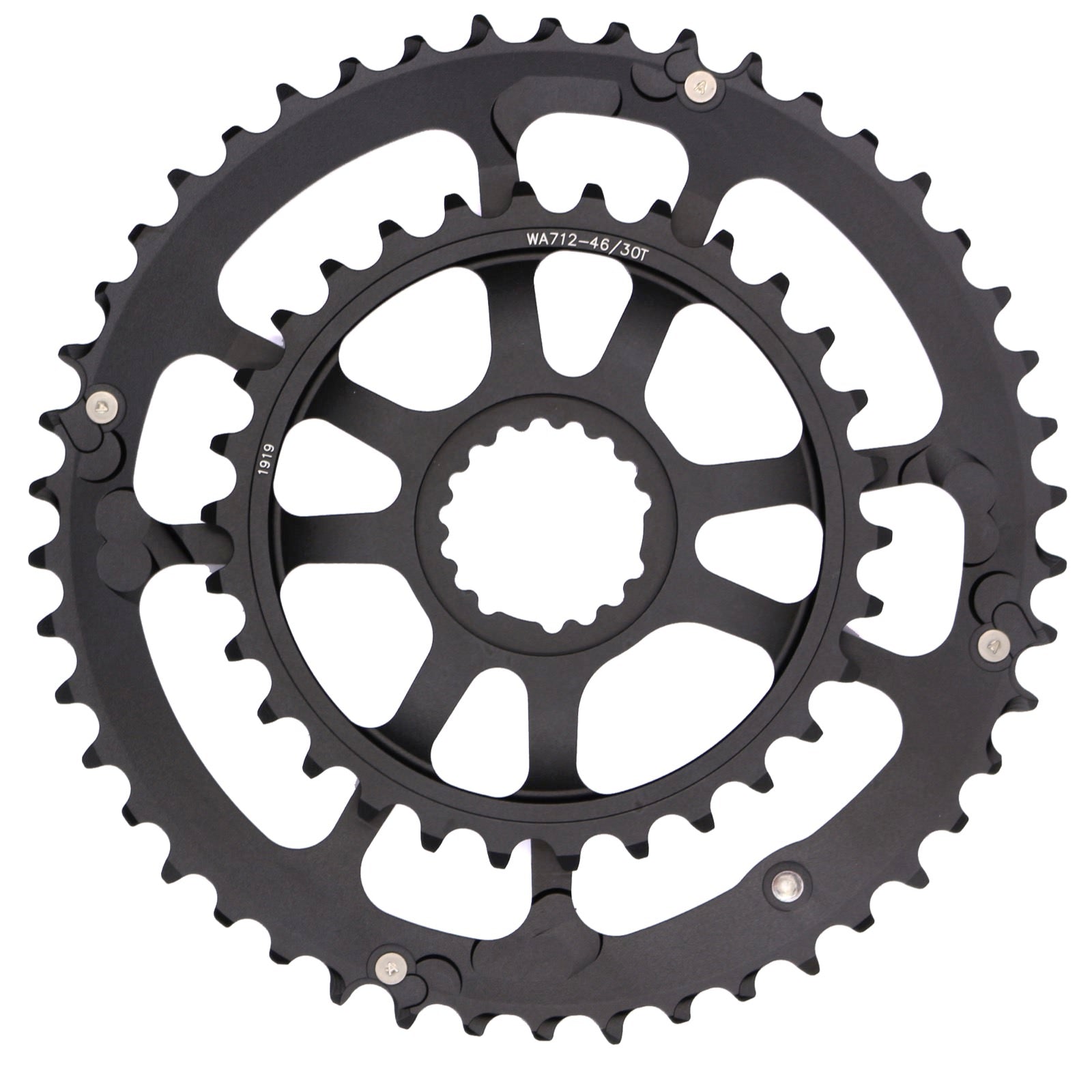 Cannondale SpideRing Chainrings Gravel/Road 8 Arm 46/30T