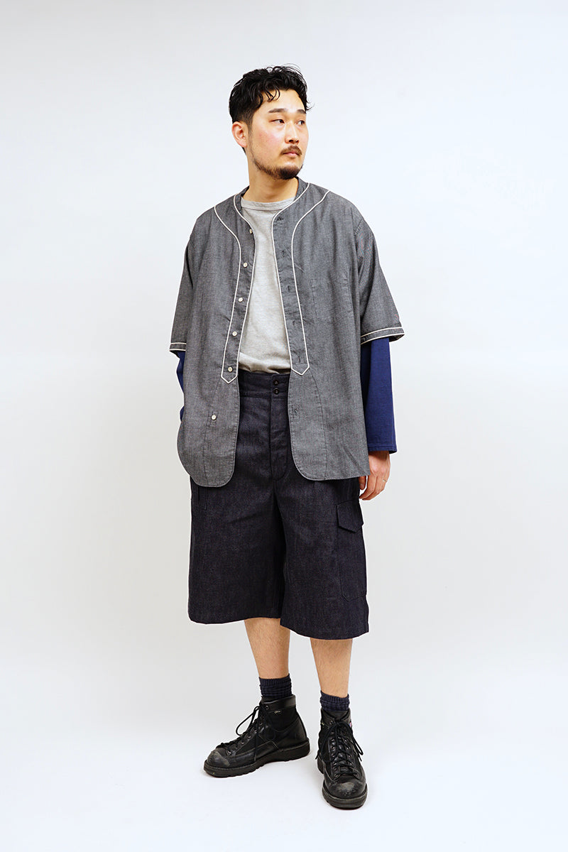 ナイジェル・ケーボン】MAN / ベースボールシャツ ショートスリーブ