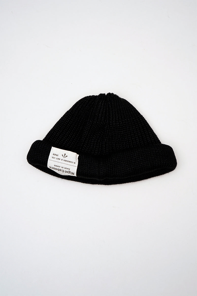 ナイジェル・ケーボン】MAN / ビーニー - リネン サルファーダイ