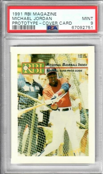 PSA Set Registry Showcase: Michael Jordan baseball cards