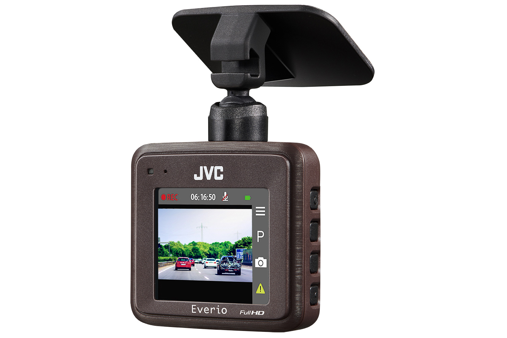 JVC、“エブリオ”のカメラ技術を採用したフルHDドラレコ「GC-DK3