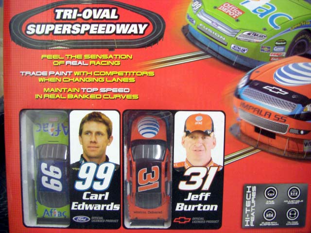 NASCAR ライターセット 1994-1995 SCX 1/32 ｺｰｽｾｯﾄ 81020◇NASCAR