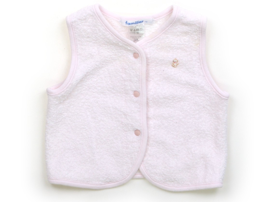 最大90%OFF】ベビーベストの子供服(ファミリア/70サイズ) | キャリーオン