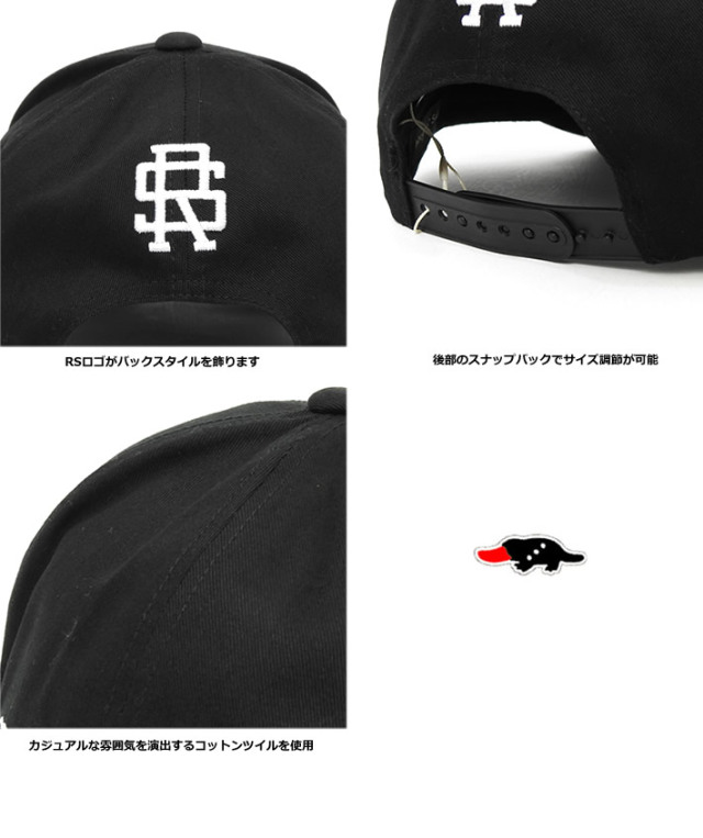 rough&swell［ラフアンドスウェル］BITE TOUR CAP/コットンツイル