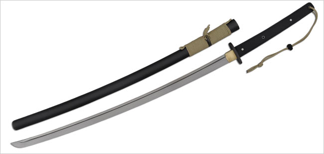 Tactical Katana - 5160 Tactical Sword - Paul Chen Hanwei