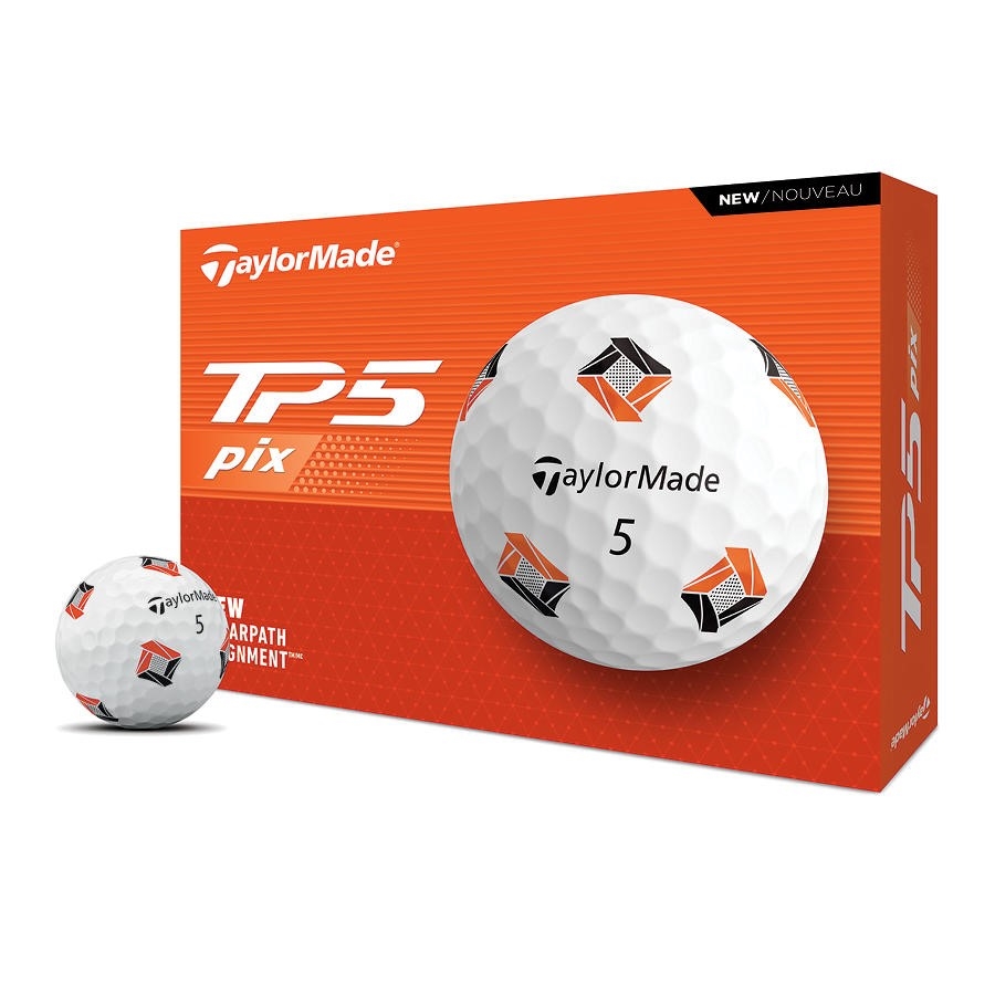 TaylorMade TP5 Golf Balls - Pix