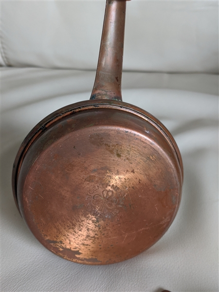 Vintage Swiss copper burner Stockli Nestal cooking elegant