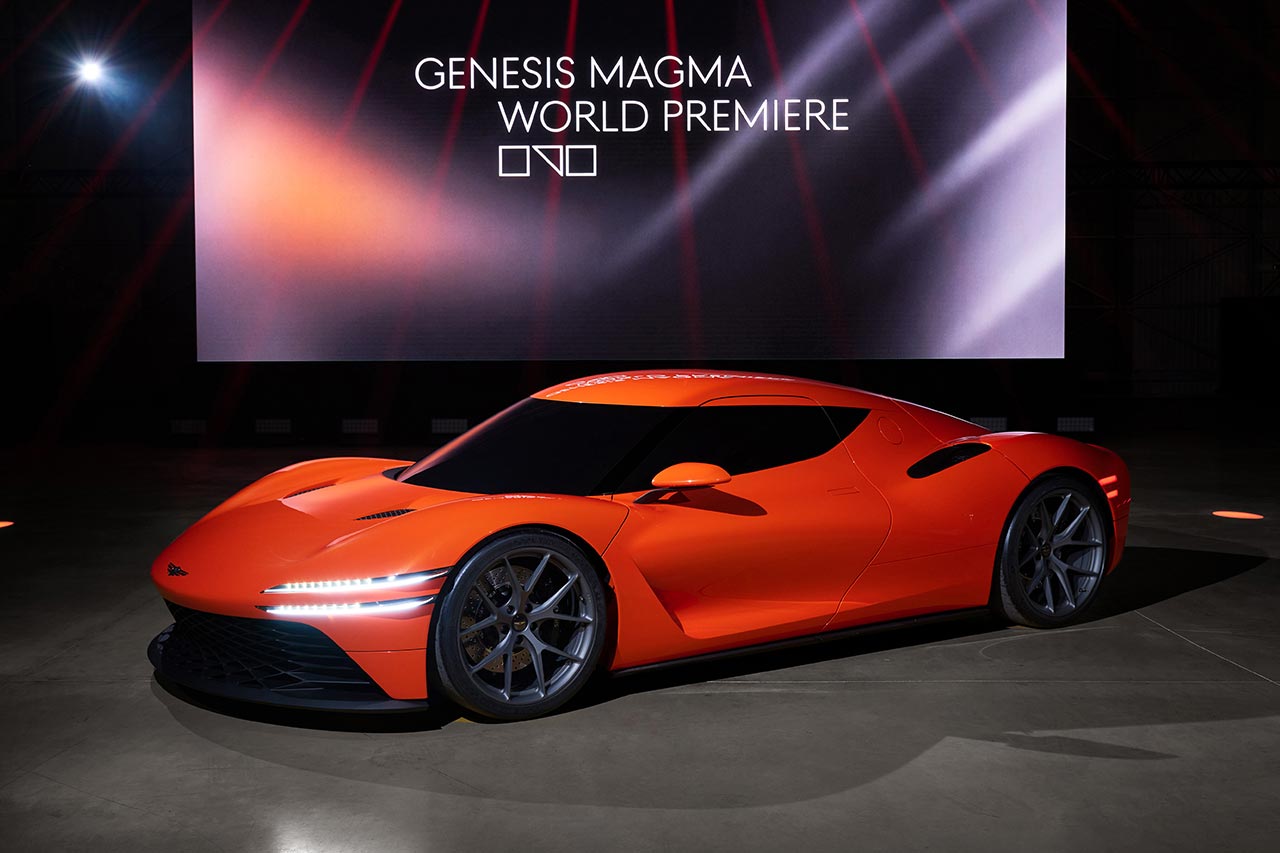 ジェネシス、ミッドシップのマグマGTコンセプトを発表。将来のGTカー