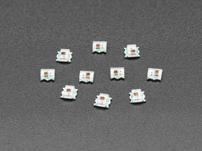 NeoPixel Nano 2020 RGB LEDs - 10-pack [WS2812B] : Adafruit