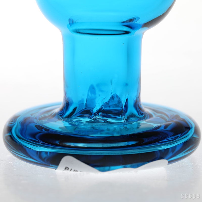 販売終了】iittala | Birds by Toikka ミニシエッポ脚付 ターコイズ x