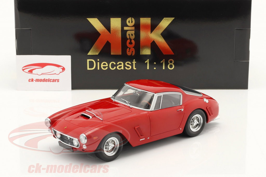 KK-Scale 1:18 Ferrari 250 GT SWB Plain Body Version 1961 red