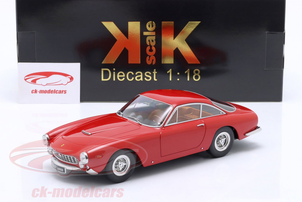 KK-Scale 1:18 Ferrari 250 GT Lusso year 1962 red KKDC181021 model