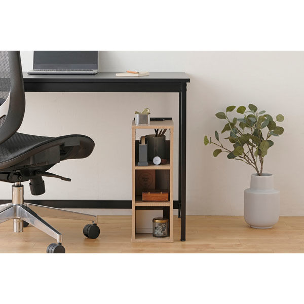 アイリスオーヤマ サイドテーブル コンセント付き テーブル 収納