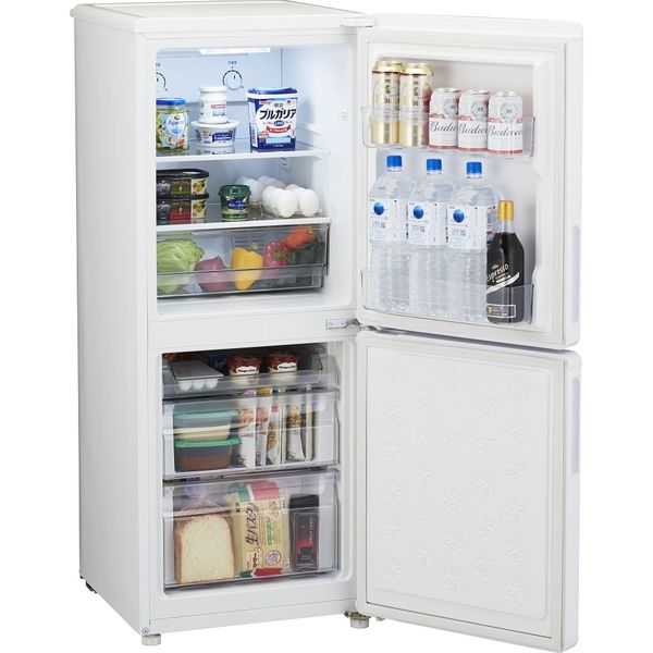 軒先渡し】ハイアール 148L冷凍冷蔵庫 JR-NF148B(W) 1台（直送品