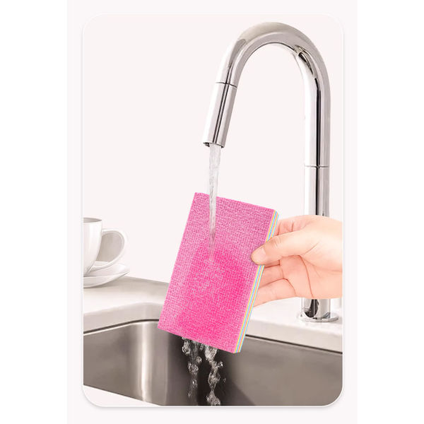 超吸水＆おそうじ2WAYレインボークリーンパッド レギュラーサイズ 1