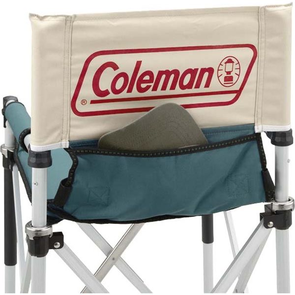 コールマン キッズスリムキャプテンチェア グリーン/ベージュ 170-7543