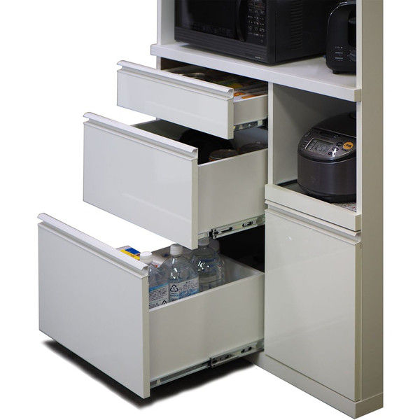 高橋木工所 エイク90オープン 食器棚 幅897×奥行401×高さ1800mm