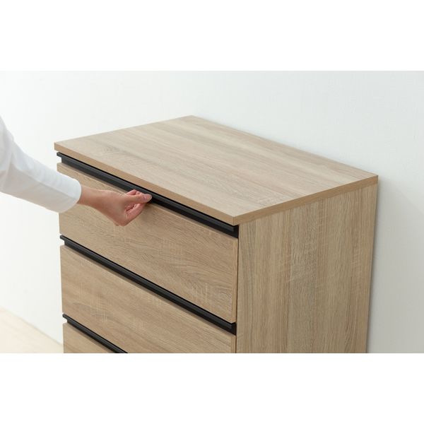 アイリスオーヤマ チェスト 4段 完成品 引き出し 木製 収納ボックス