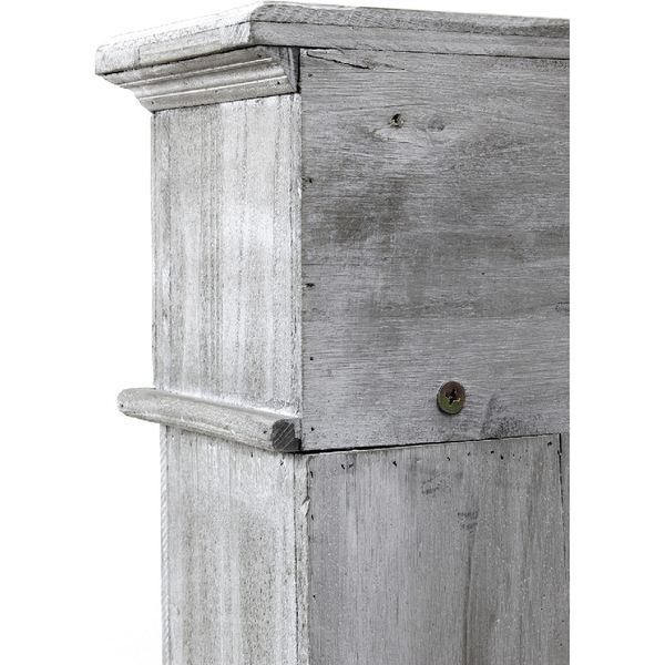 スパイス アンクルウッド マントルピース シャビーグレー MYDK2910 1個