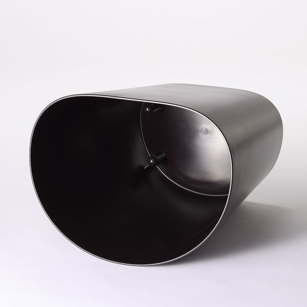 無印良品 ポリプロピレンスタッキングスツール ダークグレー 約幅43