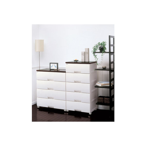 天馬 Fit's Plus フィッツプラス 木天板チェスト 幅75cm 5段 メープル