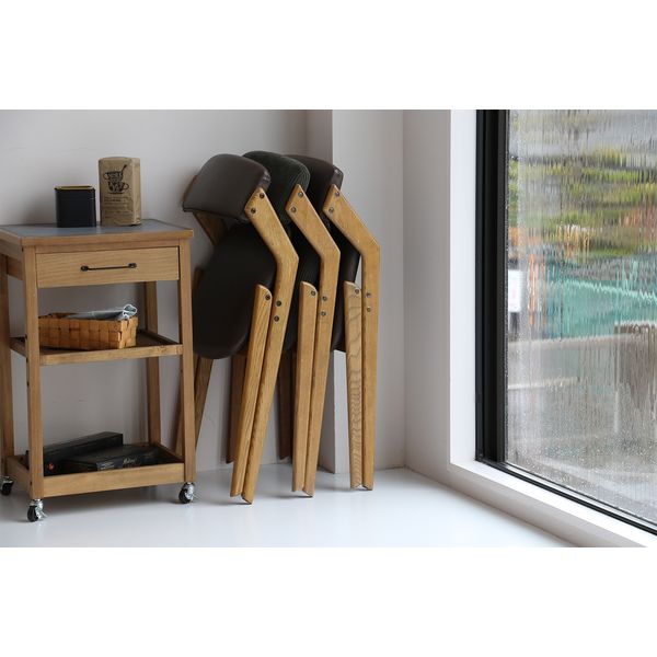 車上渡し】ICHIBA ダイニングフォールディングチェア バトラー