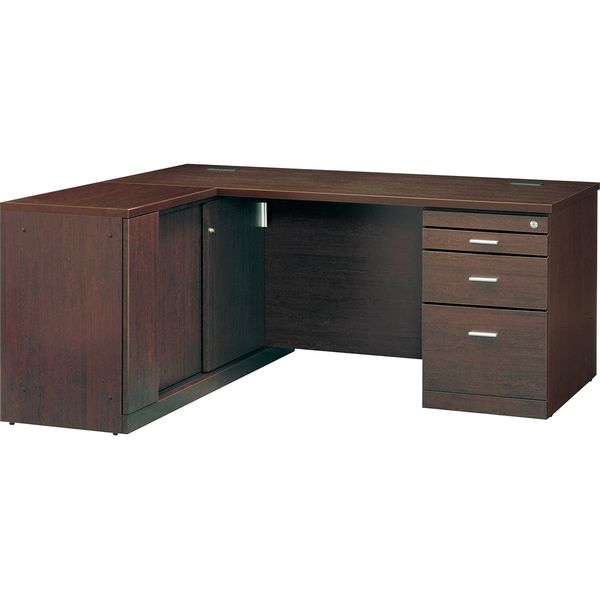 組立設置込】プラス EX-150 役員用 デスク L型机 幅1600×奥行1440×高さ