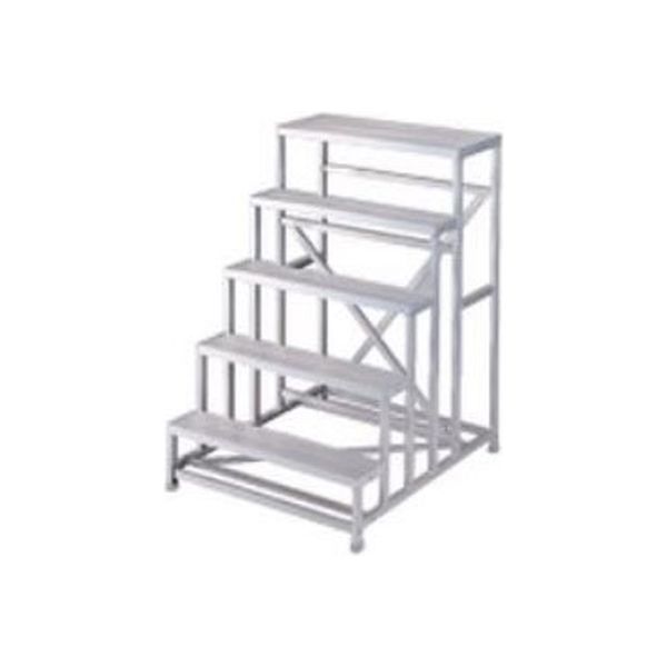 長谷川工業 組立式作業台 ライトステップ DBS5-10415 5段 1台（直送品