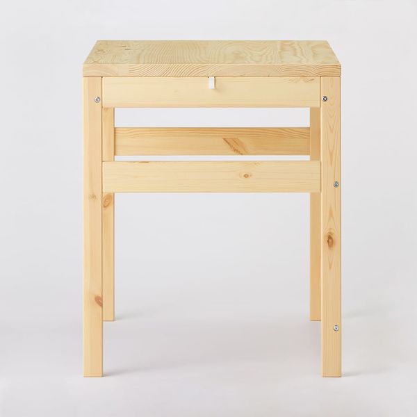 無印良品 パイン材デスク幅86cm 幅86×奥行58×高さ70cm 良品計画 - アスクル