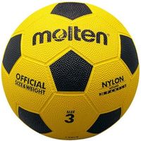 モルテン(molten) 亀甲ゴムサッカーボール(4号球)黄×黒 F4Y 2個（直送