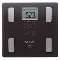 オムロン OMRON 体組成計 HBF-214-BW カラダスキャン ブラウン 体重計