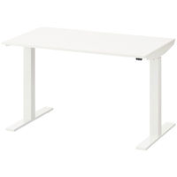 SEKI 電動昇降デスクHOP ホワイト天板/ホワイト脚 幅1130×奥行700×高さ