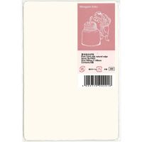 MOLZA インクジェット用和紙 耳付きはがき 月桃 PA03 1セット(100枚:5
