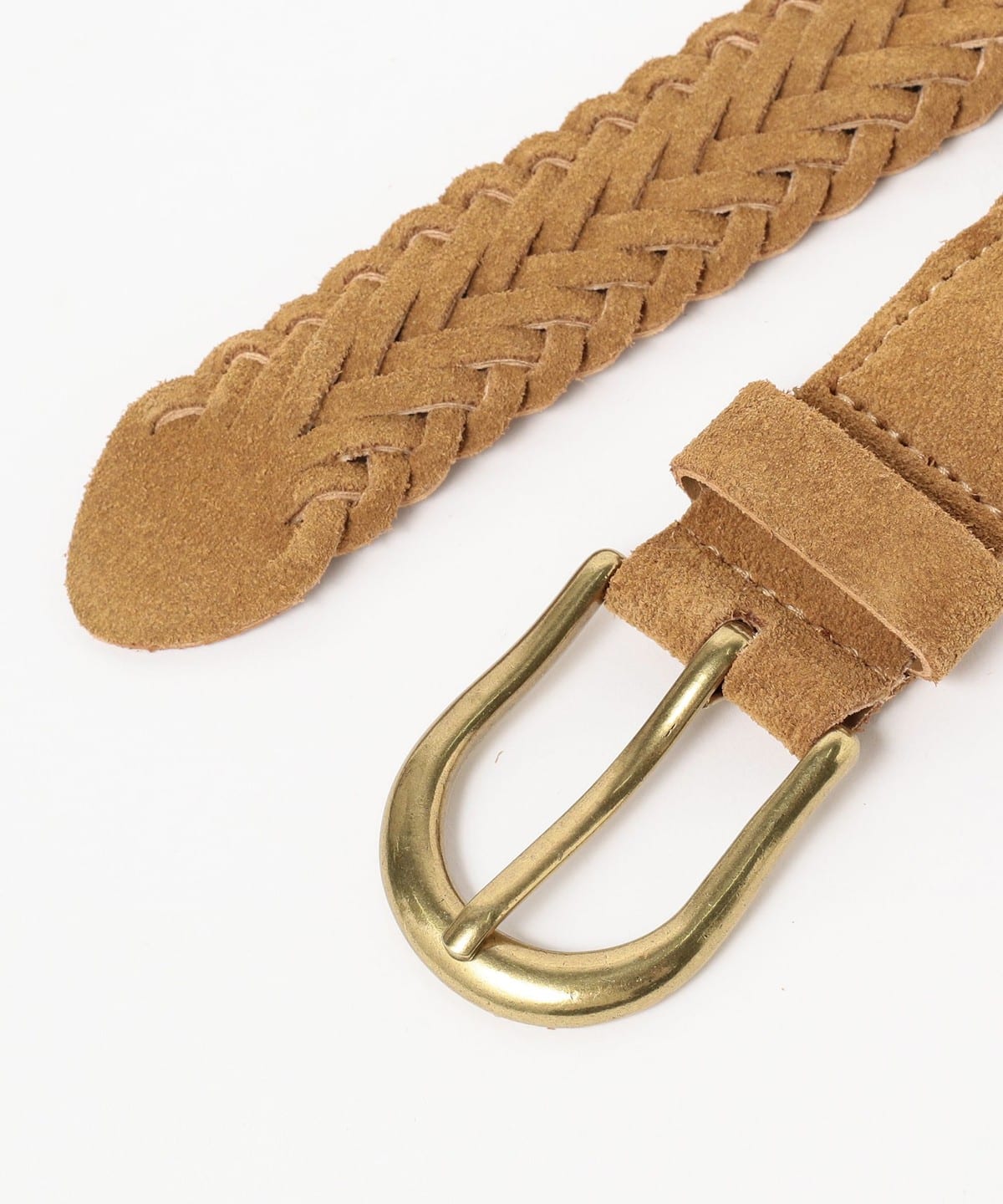 BEAMS PLUS（ビームス プラス）Suede Mesh Belt（ファッション雑貨