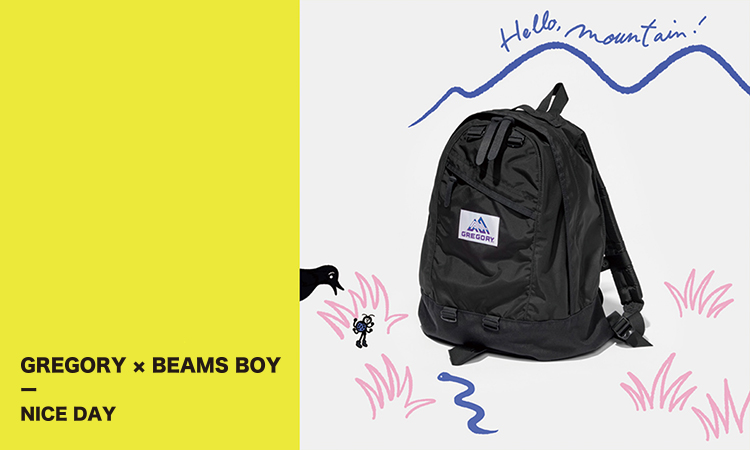 GREGORY × BEAMS BOY 別注NICE DAY｜BEAMS