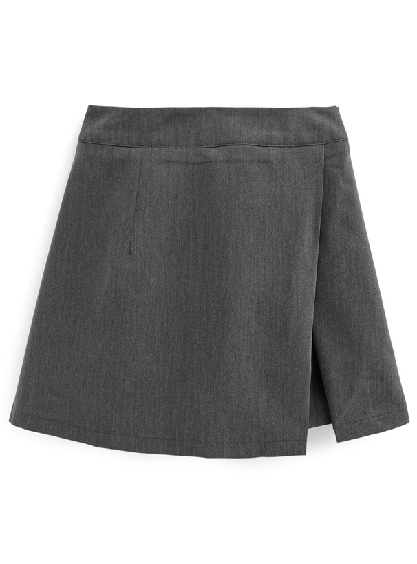 インパン裏地付きラップ風ミニスカート[ai86] | レディース