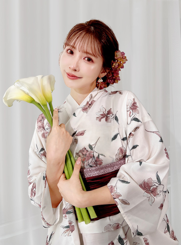 三上悠亜 3点セット2Way花柄セパレート浴衣[fy001] | レディース