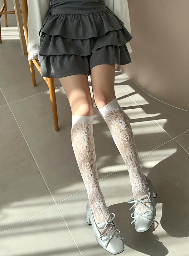 レースハイソックス[sda72] | レディースファッション通販のグレイル
