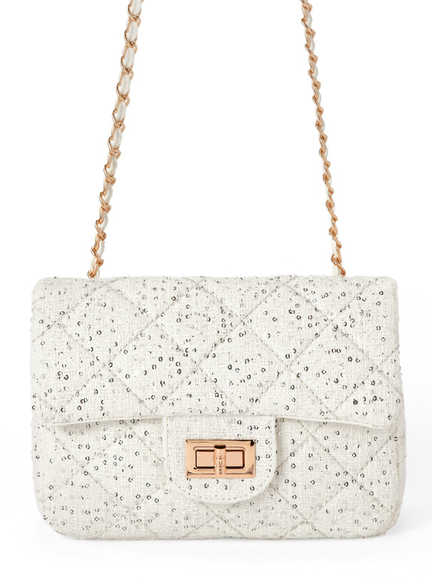 スパンコールツイードショルダーバッグ[tr950] | レディース