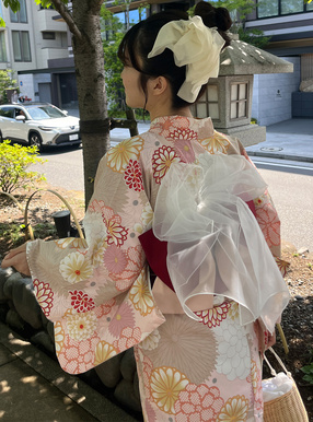 菊牡丹浴衣セット[gi1214] | レディースファッション通販のグレイル