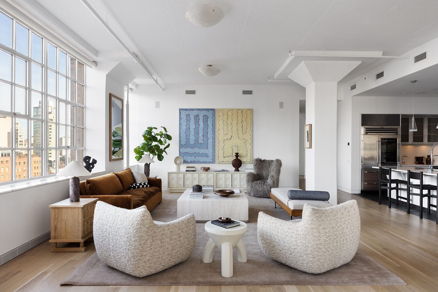 Bozzi Taupe Mongolian Sheepskin Accent Chair + Reviews | CB2 Canada