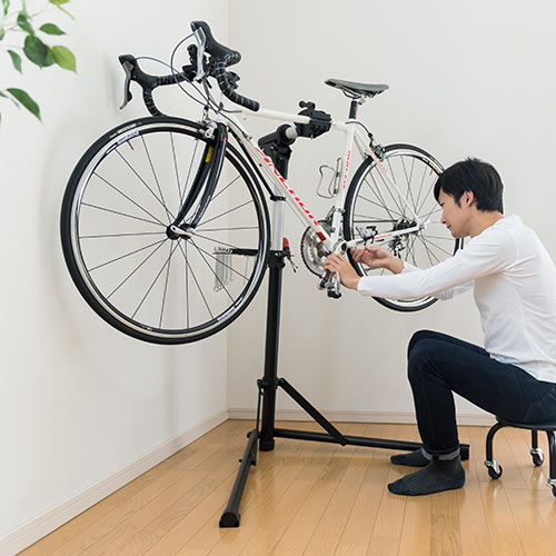 自転車メンテナンススタンド（自転車ワークスタンド・クランプ式