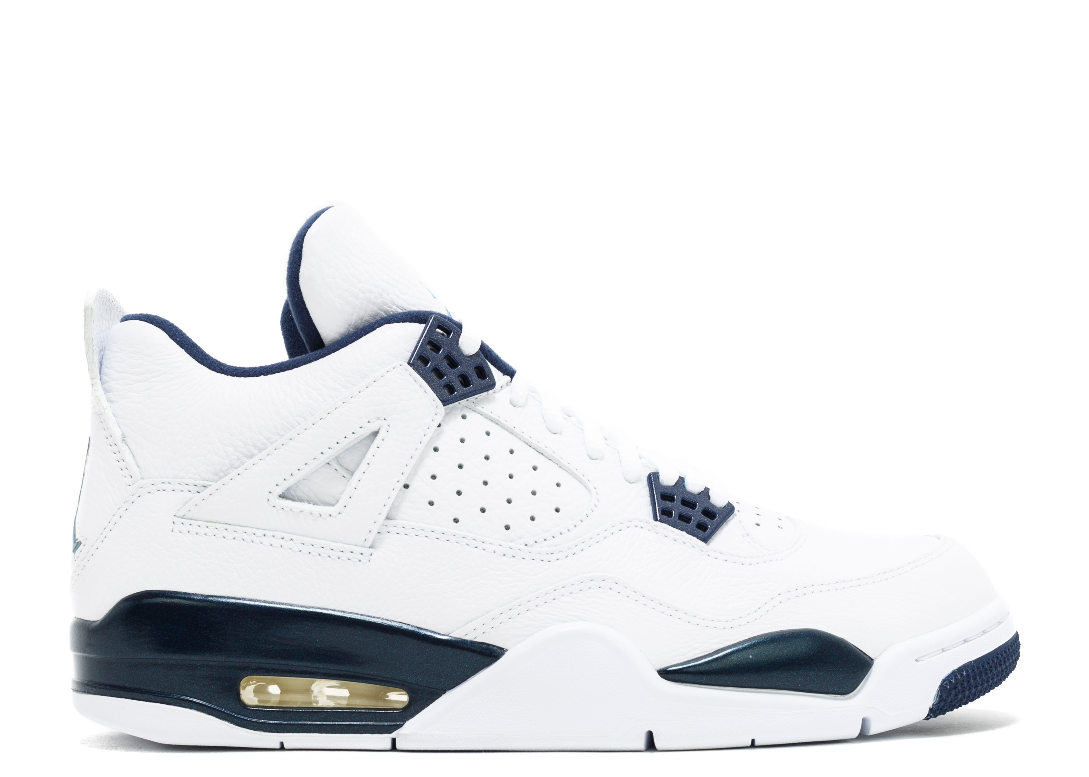 Jordan 4 Retro LS 'Columbia' - Air Jordan - 314254 107 - white