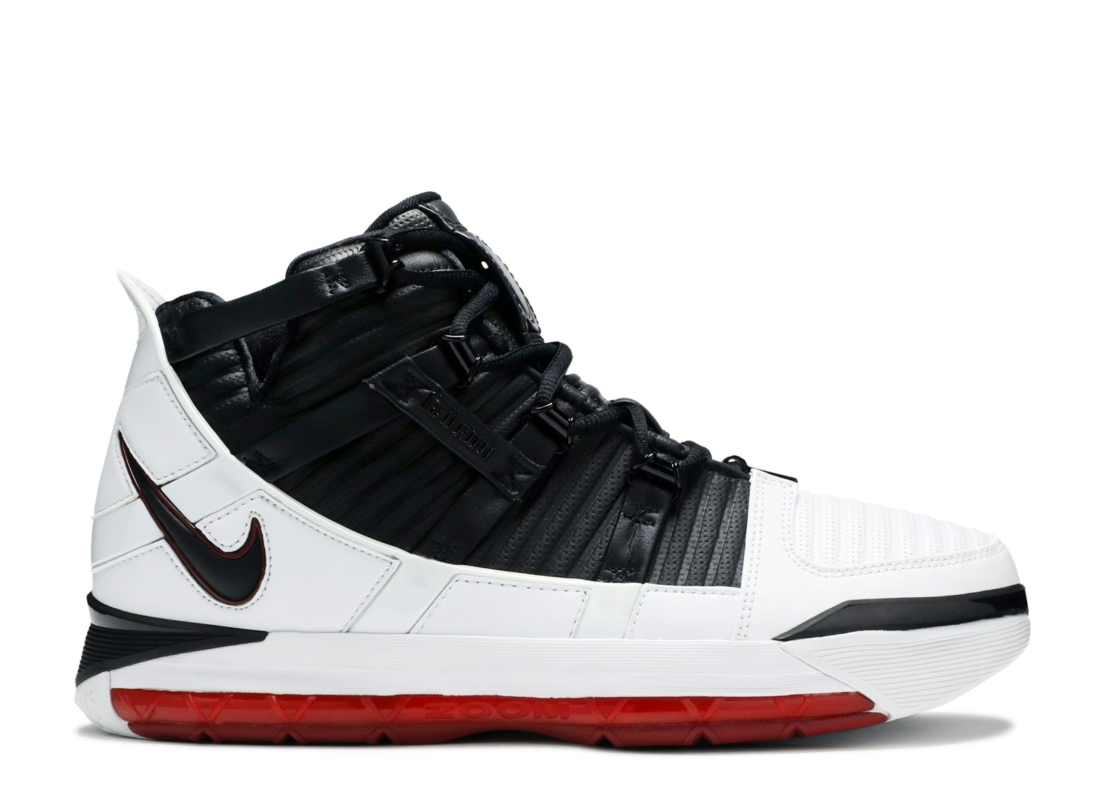 Zoom LeBron 3 Retro QS 'Home' 2019 - Nike - AO2434 101 - white
