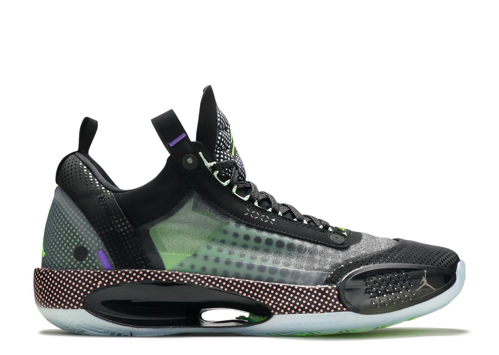 Jordan 34 Low 'Vapor Green' - Air Jordan - CZ7750 003 - black