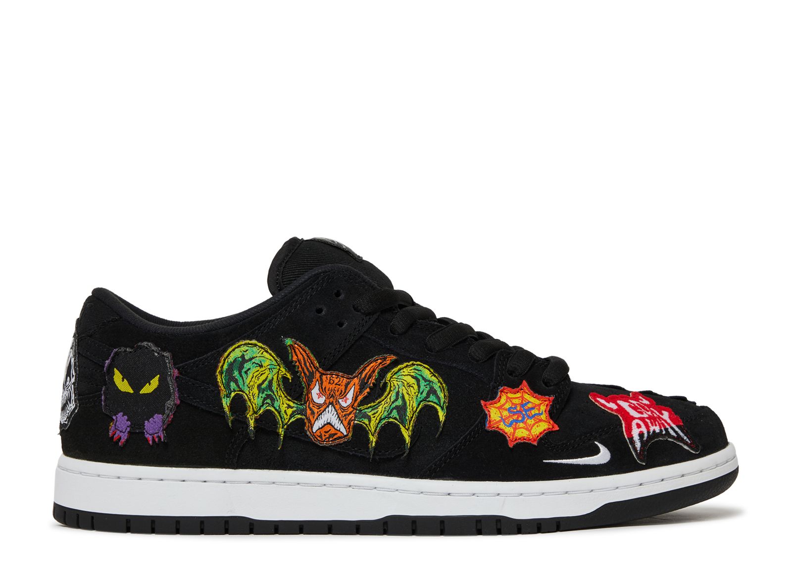 Neckface X Dunk Low Pro SB - Nike - DQ4488 001 - black/white/multi