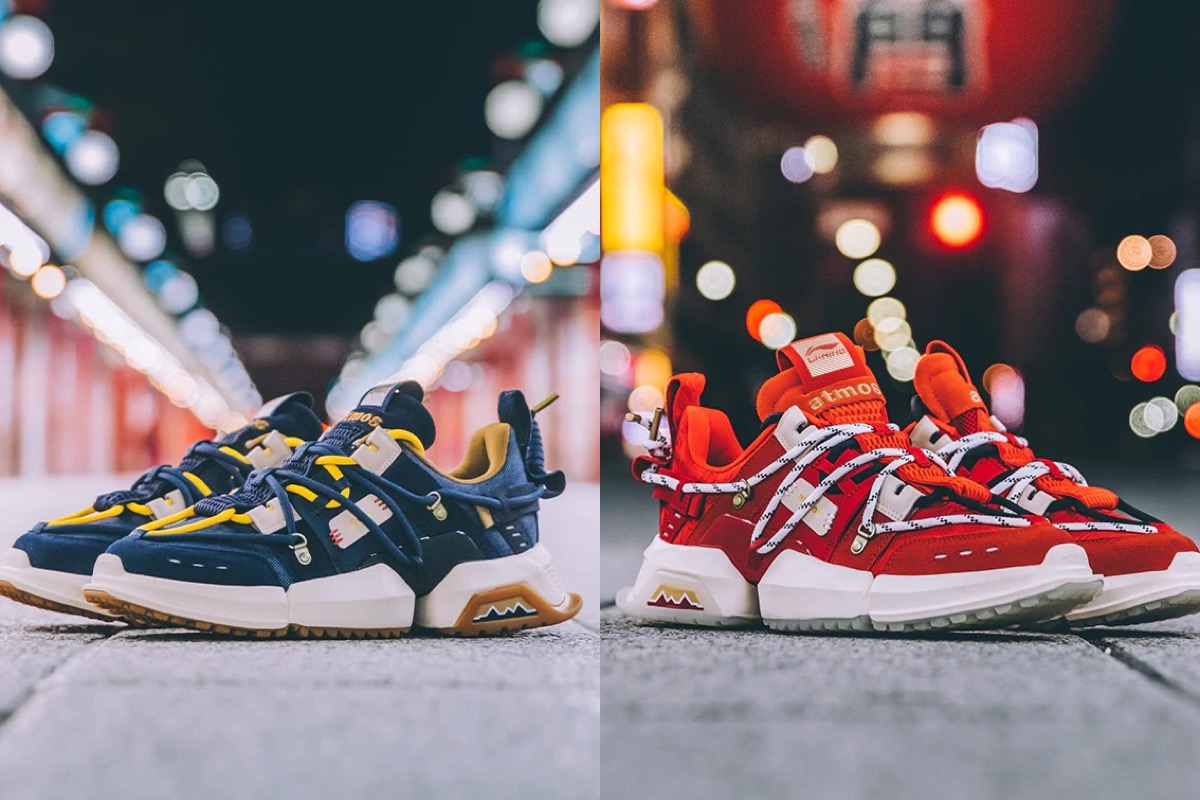 話題！中国ブランド「リーニン」とアトモスが初コラボした超限定