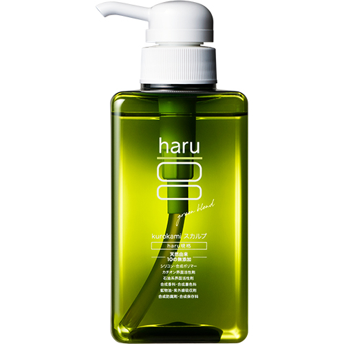 ハル（haru） kurokamiスカルプグリーンブレンド 400mL｜【ハンズ